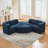 115"W 4-Piece Upholstered Sectional-1592028618