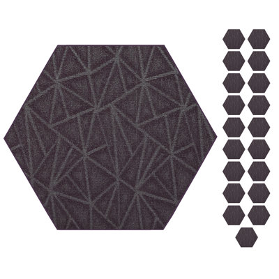 Tapis mauve raffiné intérieur / extérieur Furnish My Place