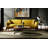 Woodford Round Coffee Table in Aluminum and Cocoa
