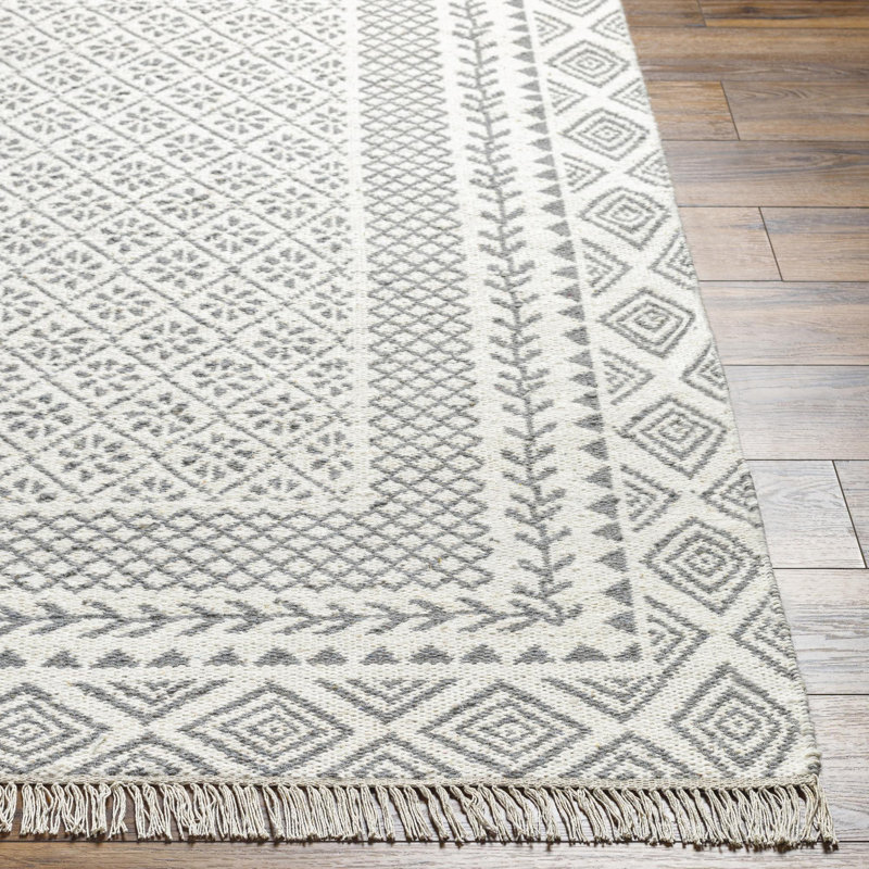 Kenyatta Wool Southwestern Indoor Rug, Runner 2'6" x 8'