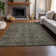Premium Machine Washable Cerrito AMF571 Chocolate Rug
