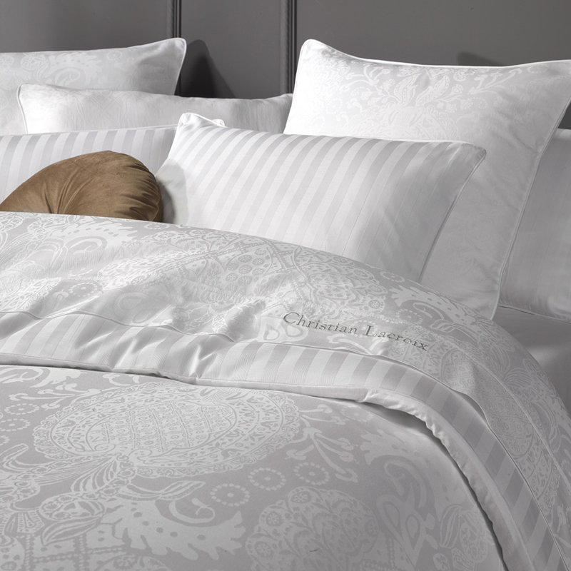 CXL By Christian Lacroix Damask Duvet Cover Set with Pillowcases, Kingsize - 2 Pillowcases (63 x 63 cm)
