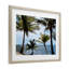 «Honduras Daytime Palms», reproduction d'art sous verre encadrée par Natalie Carpentieri-630928093-630928067