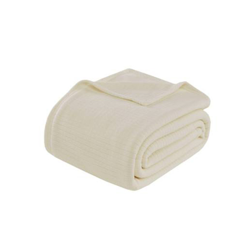Couverture douce et confortable, Taupe, Très grand