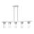 Wrynn 5 - Light Dimmable Kitchen Island Square / Rectangle Chandelier