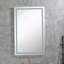 LED Bathroom Mirror 40 " with Front and Backlight, Large Dimmable Wall Mirrors-81111188
