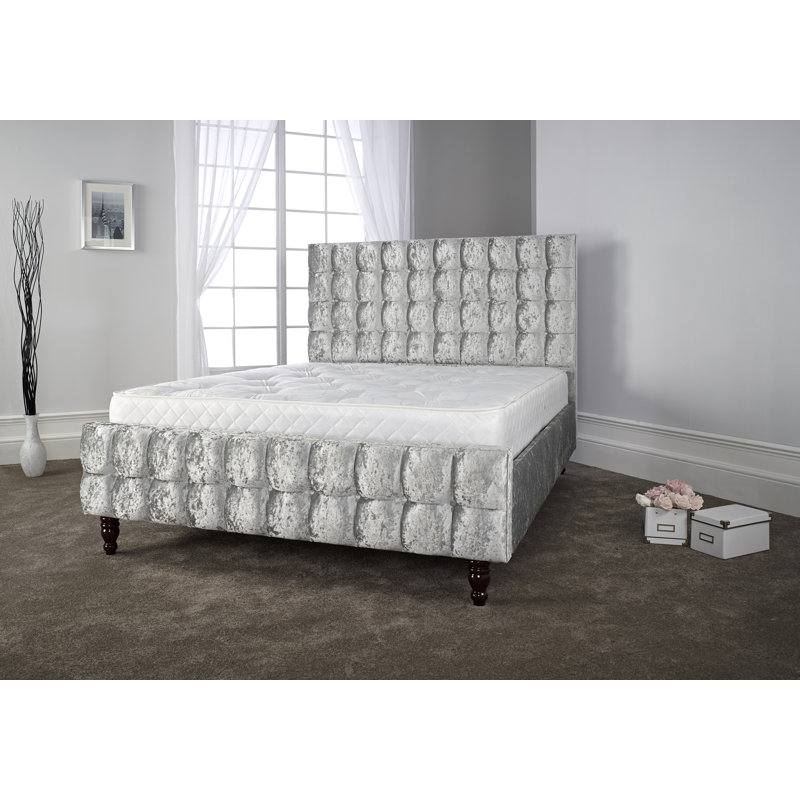 Jordon Upholstered Bed, Double (4'6)