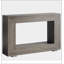 47” Farmhouse Console Table with Storage – Narrow Rustic Entryway Table with Open Shelf, Industrial Accent Sofa Table for Hallway, Living Room