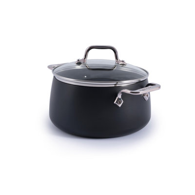 Batterie de cuisine All-Clad HA1 Expert, marmite antiadhésive avec couvercle, 4 pintes