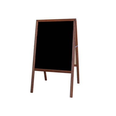 Flipside Products Folding Adjustable Wood Board Easel