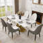 Ensemble de table de salle à manger moderne 7 pièces Zagan-883488169-959767346-975128226