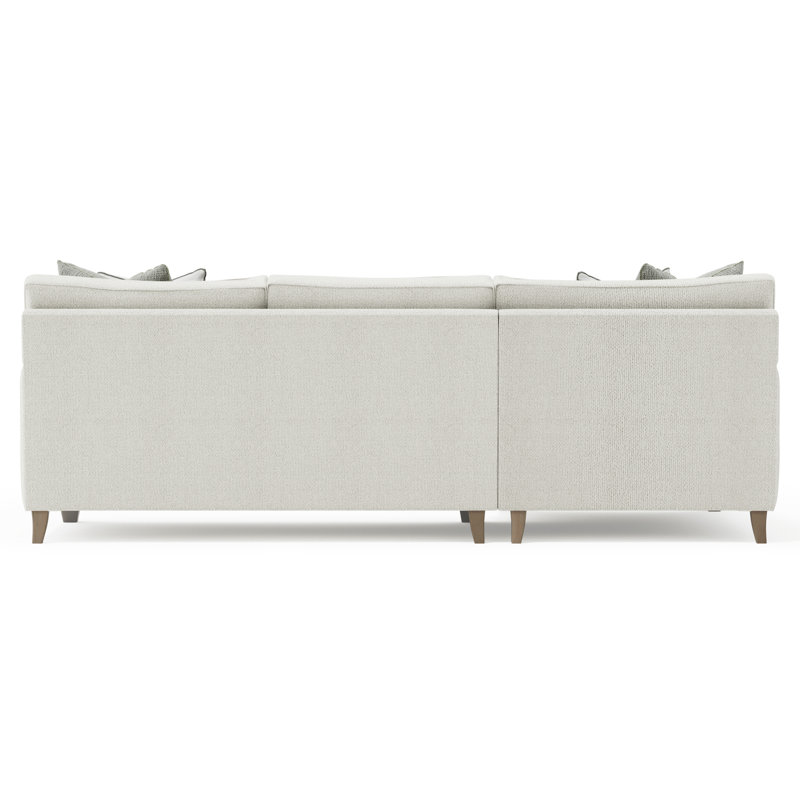 Bernhardt Mila 2-Piece Right Facing Fabric Sectional, null, null