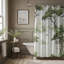 Asian Bush - Rideau de douche Premium-1913719536