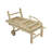 Bramhall 195cm Long Reclining Teak Single Lounger