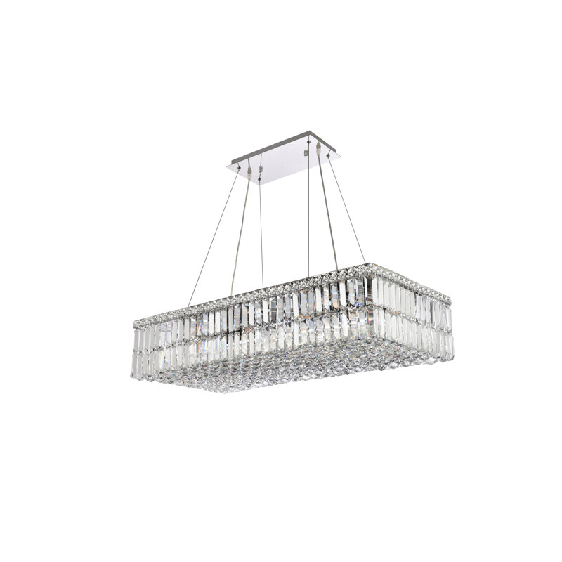 Bratton 16 - Light Kitchen Island Pendant, 36" / Royal Cut