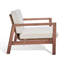 Chaise de patio avec coussins Nicholson