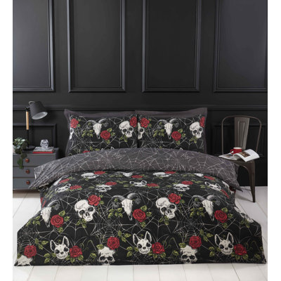 Fritsch Polyester Abstract Duvet Cover Set with Pillowcases