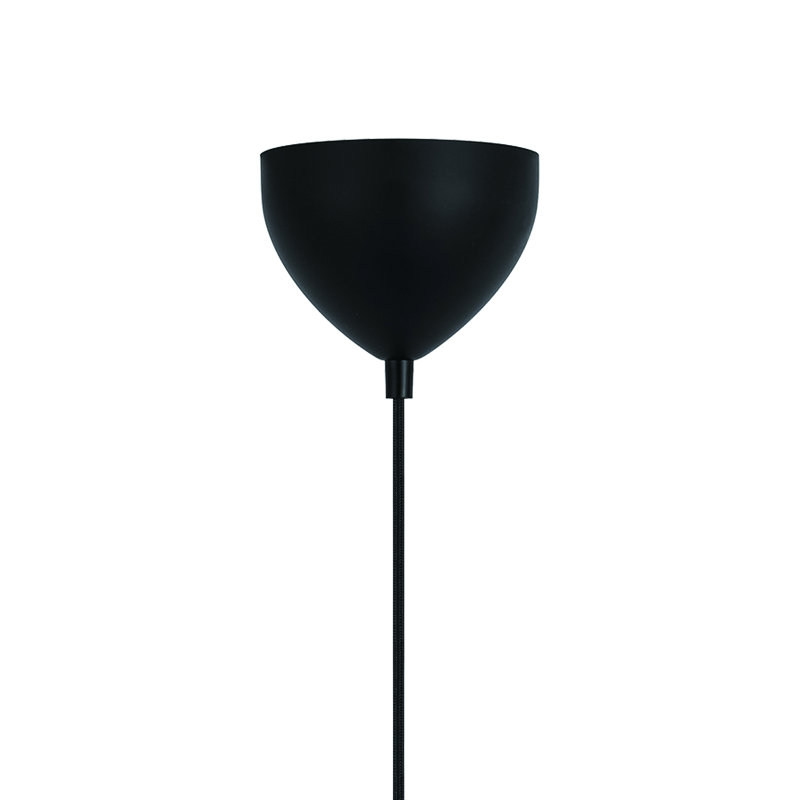 1 - Light Satin Pendant, Dusty Green, Black