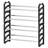 Expandable 20 Pair Stackable Shoe Rack