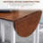 Versatile Folding Solid Wood Kitchen Table For Compact Spaces, Enhancing Functionality