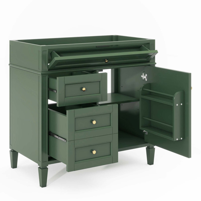 36"Bathroom Vanity without Top Sink