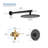 Dual Function Complete Shower System with Rough in-Valve-94343263