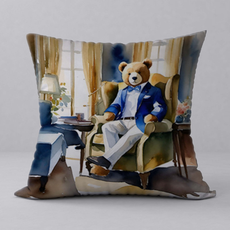 Reversible Throw Pillow