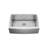 Karran Stainless Steel 30'' X 22-1/4'' Single Bowl Farmhouse/Apron Front Kitchen Sink Kit