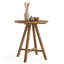 Round Solid Wood Dining Table