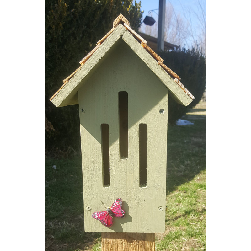 Maison papillon 13 po x 8 po x 5 po mher, Sauge