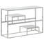 Geise 110cm Glass Top Console Table-2118328841-2118328840