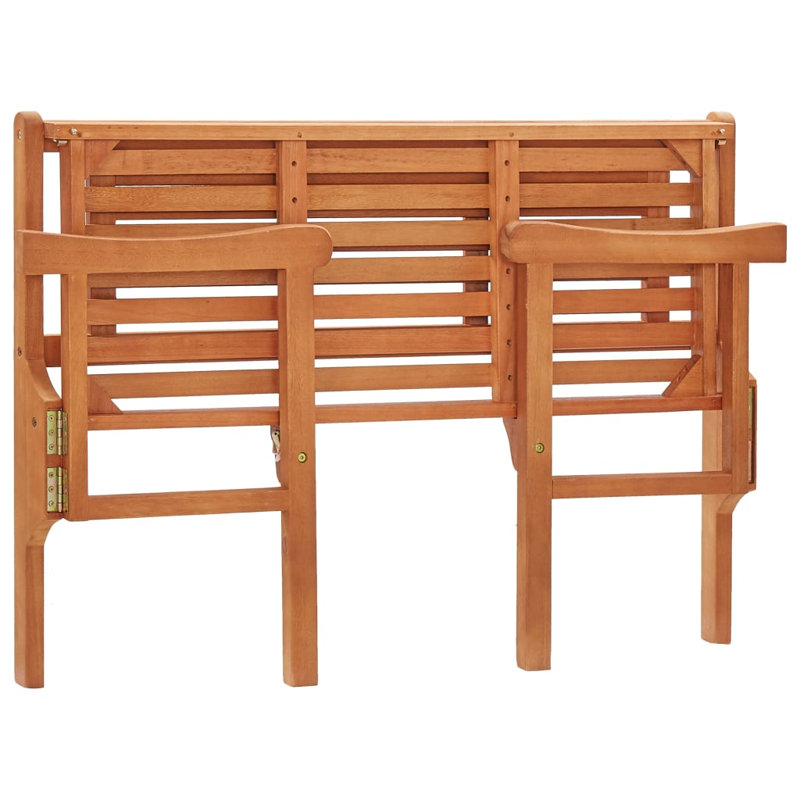 Saltash Solid Wood Eucalyptus Outdoor Bench