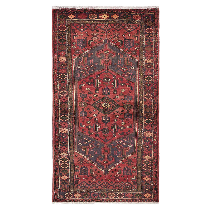 Tapis rouge Andelz 3 pi 7 po x 6 pi 7 po