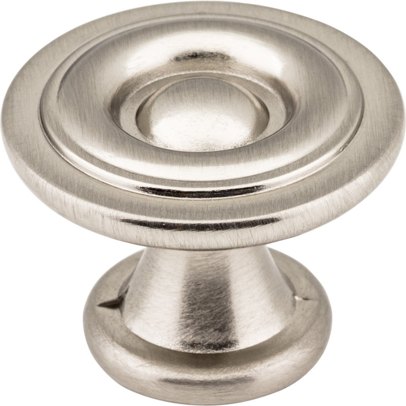 Syracuse 1 3/16" Diameter Mushroom Knob, Satin Nickel