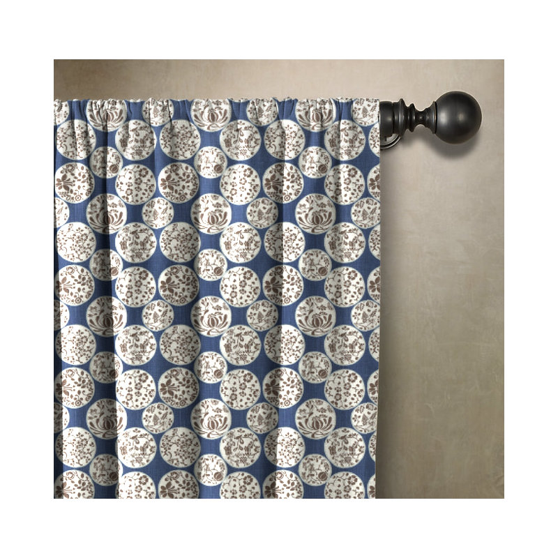 Room Darkening Curtain, 50" W x 96" L