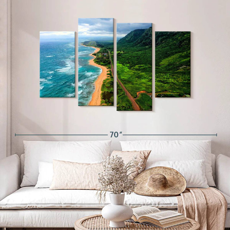 Gillard Scenic North Shore, H 32 po x l 52 po