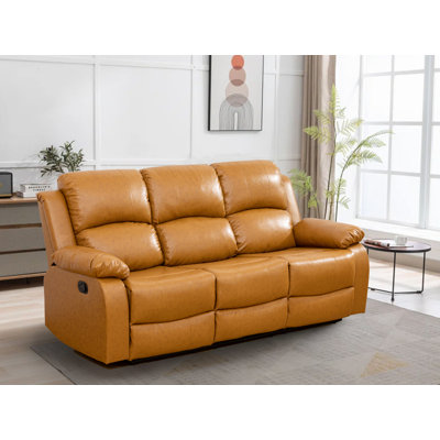 Lysi Faux Leather Recliner