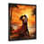 Black Single Picture Framed