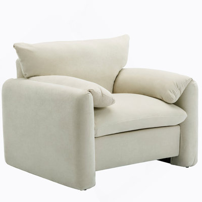 Fauteuil surdimensionné Chenille