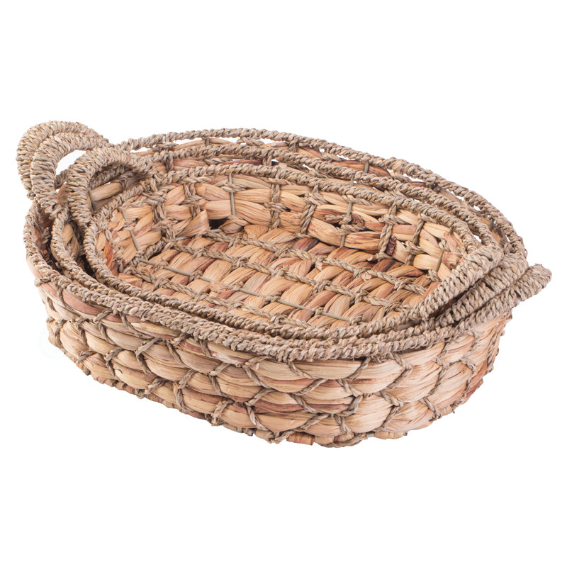 Bayou Breeze Cargo Wicker Bread Basket
