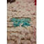 Vintage Moroccan Boucherouite Wool And Acrylic On Wool 3Ftx5ft10in Red