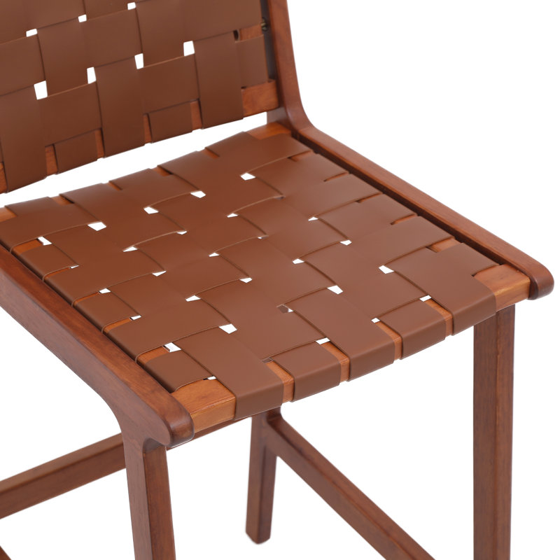 Tabouret Bochini, Brun, Tabouret de comptoir (siège d’une hauteur de 24