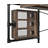 Endang Weathered Oak & Black Finish Writing Desk