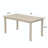 Bovill 5-Piece Solid Wood Dining Table Set For 4, Breakfast Nook Table Set,  With Kitchen Table And 4 Upholstered Chairs, Space-Saving Dinette Set, Kitchen Table Chairs Set Of 4