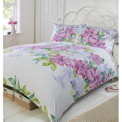 Ahola Floral Duvet Cover Set with Pillowcases
