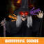 72 "Décorations d'Halloween pour l'extérieur avec sorcière