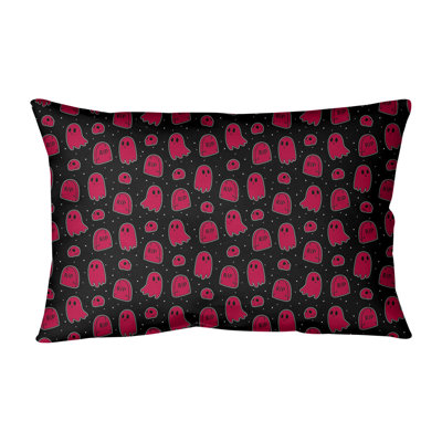 Katelyn  Elizabeth Indoor/Outdoor Toile Lumbar Pillow