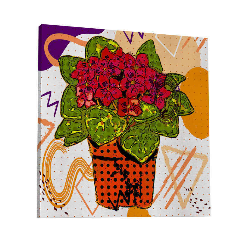 " Boho Flowers 175 ", 20" H x 20" W x 1.5" D