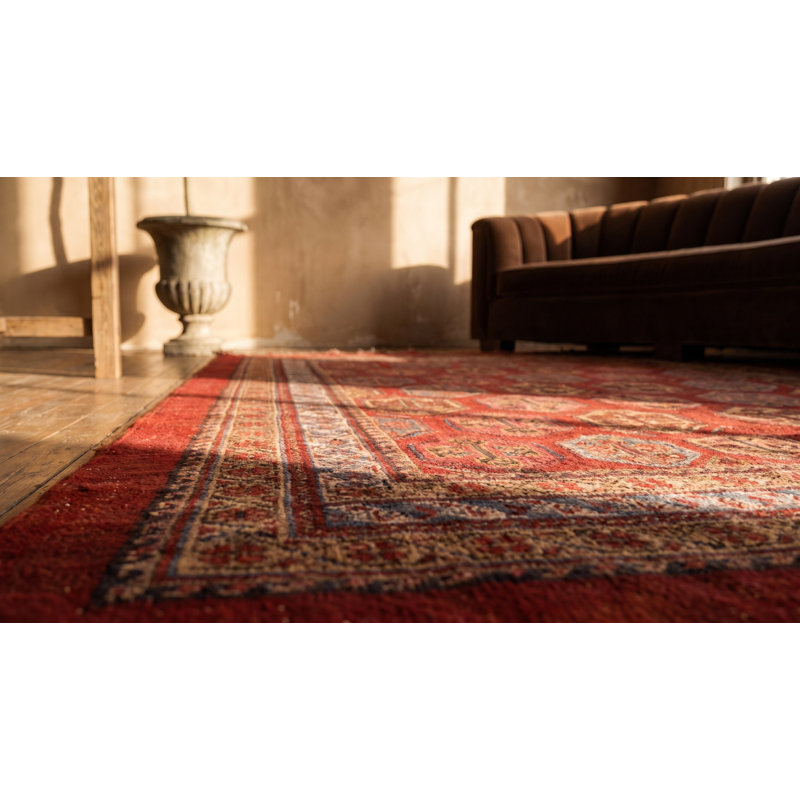 Tapis turc rouge Oushak