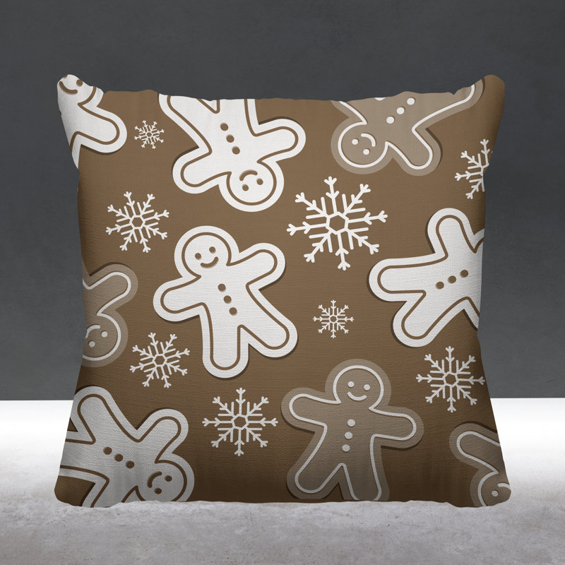 Coussin Holiday, Beige, L 15 po x H 15 po